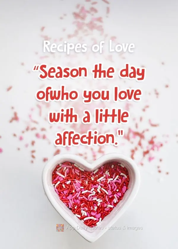 Recipes of Love