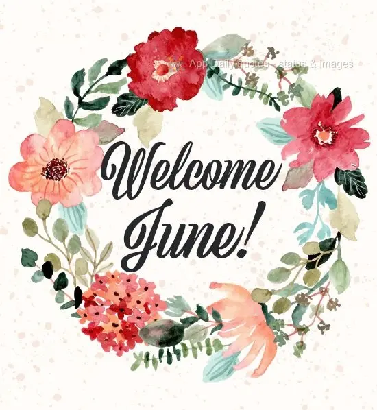 Seja Bem-Vindo Junho!
