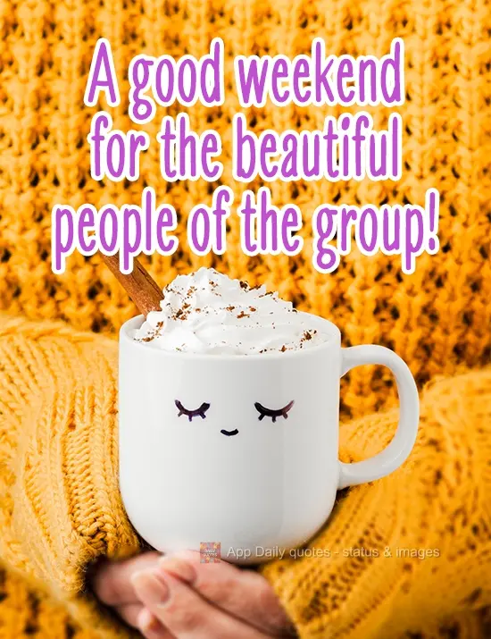 For this beautiful group... Have a wonderful week!