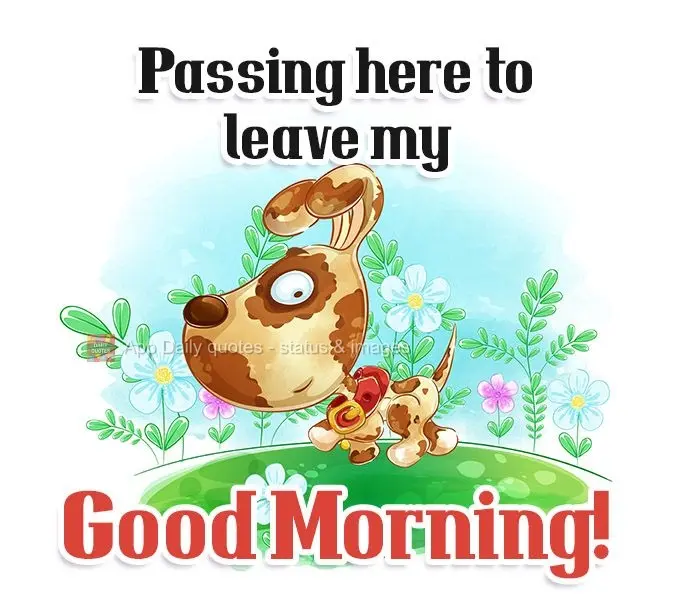 Passando aqui pra deixar o meu Bom dia!
