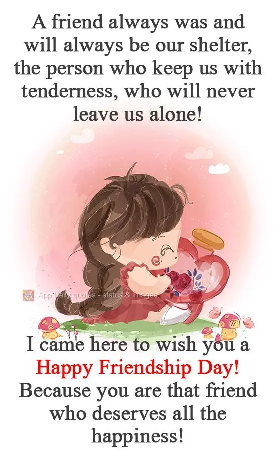 Amigo sempre foi e sempre será nosso abrigo, a pessoa que nos guarda com carinho, que nunca nos deixa sozinho! Passei aqui para te desejar um Feliz dia ...