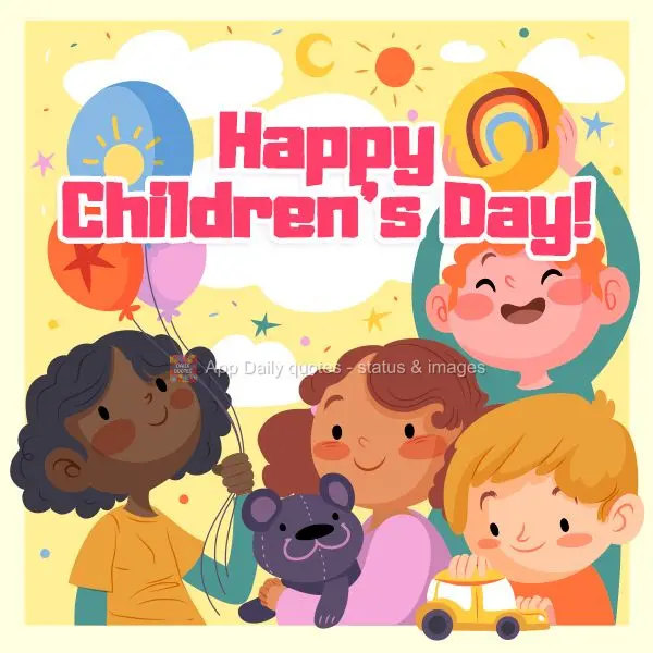 Feliz dia das crianças!
