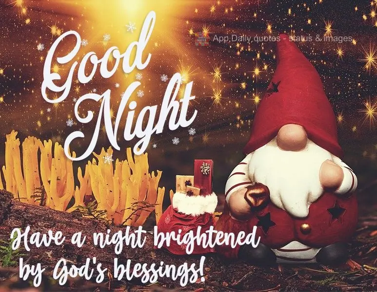 Tenha uma noite iluminada com as bênçãos de Deus!  Boa noite