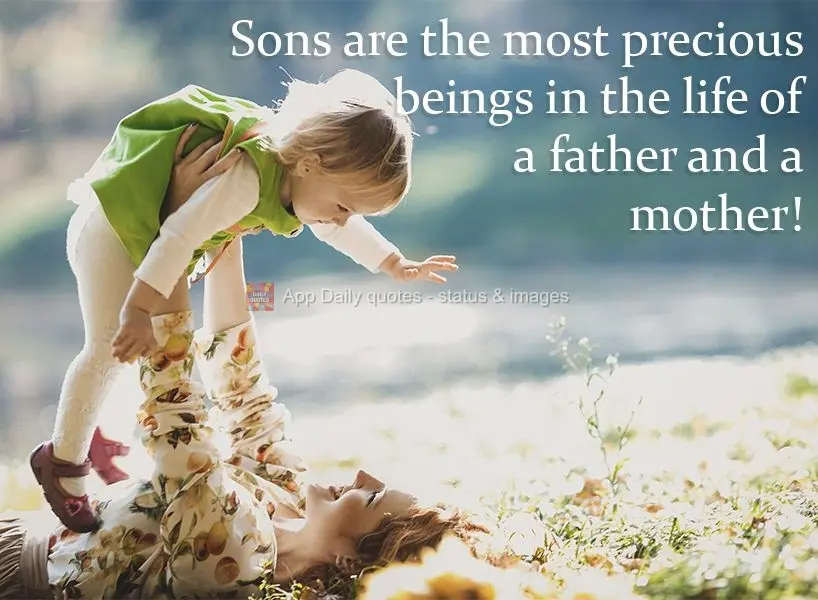Children are the most precious beings in the life of a father and a mother!