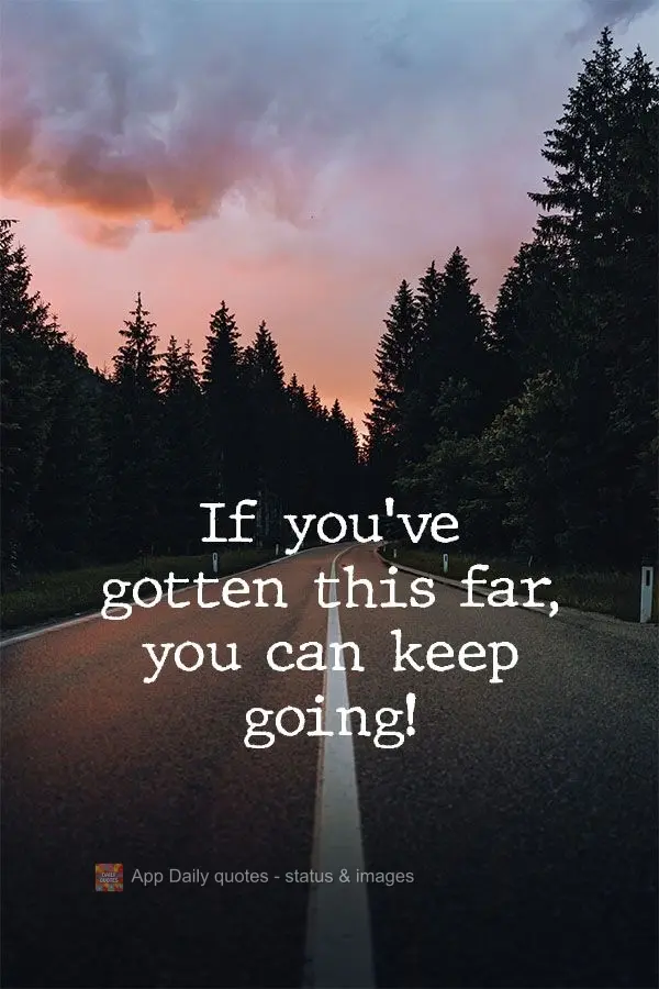 Se você chegou até aqui, você pode ir adiante!