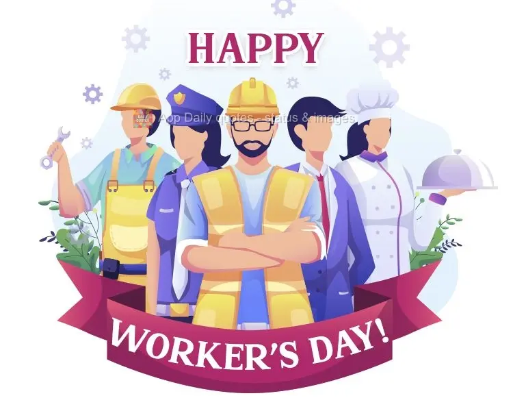 Feliz dia do trabalhador!