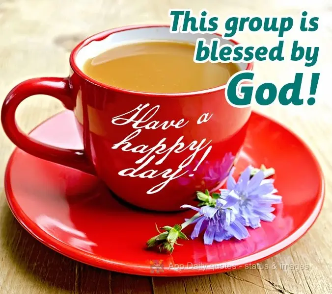 This group is blessed by God! Have a happy day!