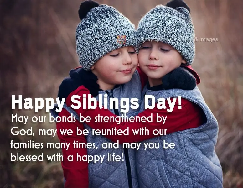 Que nossos laços sejam fortalecidos por Deus, que possamos reunir nossas famílias muitas vezes e que você seja abençoado com uma vida feliz! Feliz di...