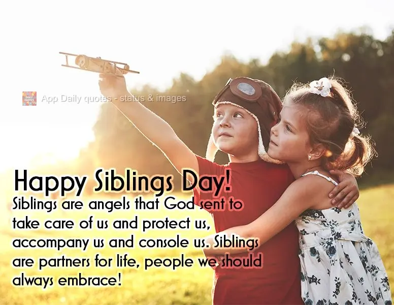 Irmãos são anjos que Deus mandou para cuidar de nós e nos proteger, nos acompanhar e aconselhar. Irmãos são parceiros de vida, são alguém que semp...