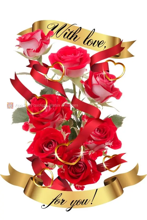 Com amor para você!