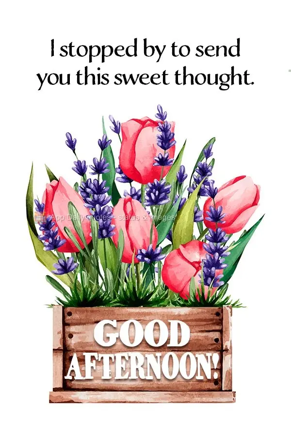 Passei aqui para lhe entregar esse lindo mimo. Boa tarde! 