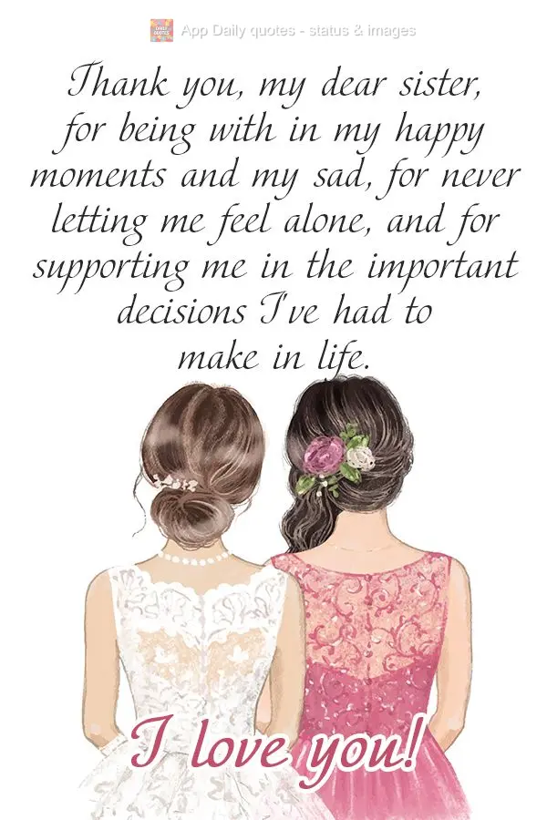 Obrigada, minha querida irmã, por estar comigo nos momentos felizes e tristes, por nunca me deixar sozinha e por me apoiar nas decisões importantes em ...