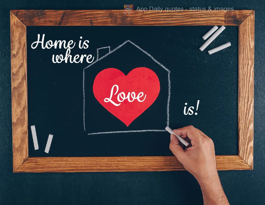 Lar é onde o Amor está!