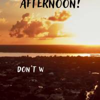 Não espere pelo momento certo para ser feliz, aproveite cada oportunidade que a vida entrega para ti. Boa tarde!