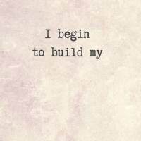 Eu começo a construir uma vida tranquila, depois de expressar minha gratidão!