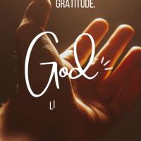 Ofereça a sua gratidão. Deus ouve cada palavra com atenção e abençoa aqueles que Dele não esquece!