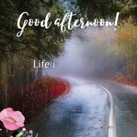 A vida é preciosa. Seja grato por cada dia que você tem para realizar grandes coisas. Boa tarde!