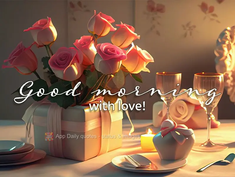 Bom dia com carinho!