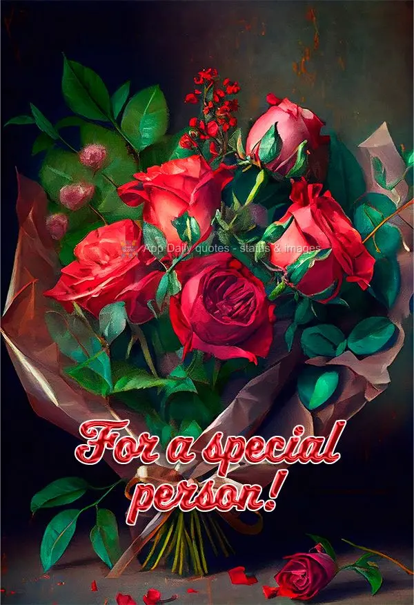 For a special person!