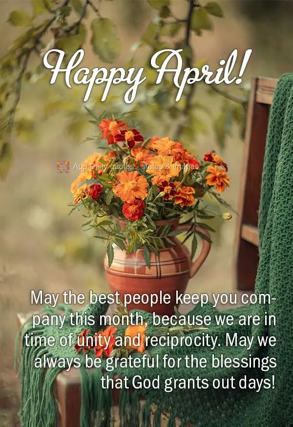May your favorite people surround you this month, because we are in a time of unity and reciprocity. May we always be grateful for the blessings that God...