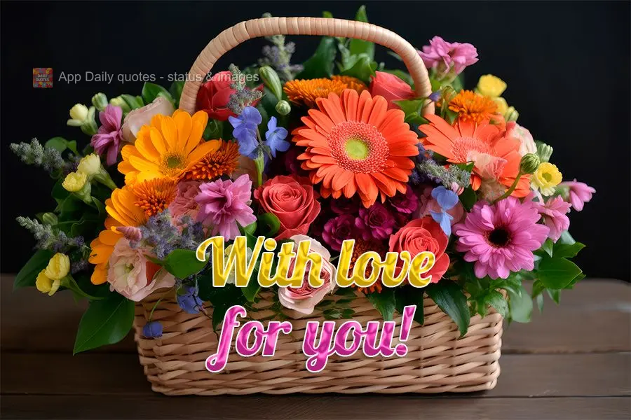 Com carinho para você!