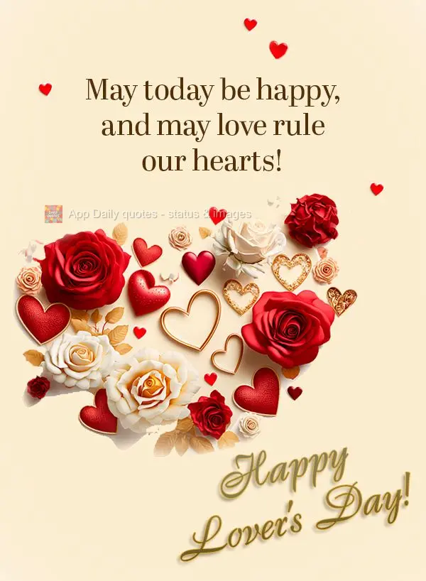 Que seja feliz esse dia e que o amor prevaleça em nossos corações! Feliz Dia dos Namorados!