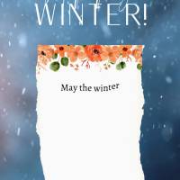 Que o inverno nos traga motivos para acreditar que a vida é bonita mesmo quando não há um sol radiante! Feliz Inverno!