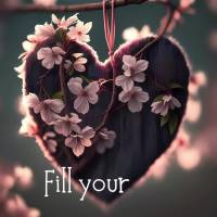 Enfeite o seu dia com amor, e nascerá um jardim de alegria em seu coração! Bom dia!