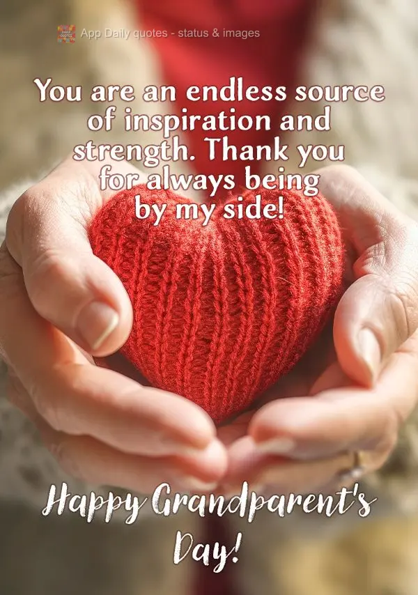 Vocês são uma fonte inesgotável de inspiração e força. Obrigado por estarem sempre ao meu lado! Feliz dia dos Avós!