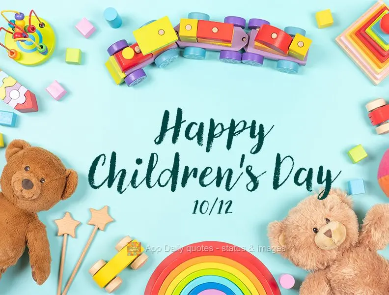 Feliz dia das Crianças! 12/10