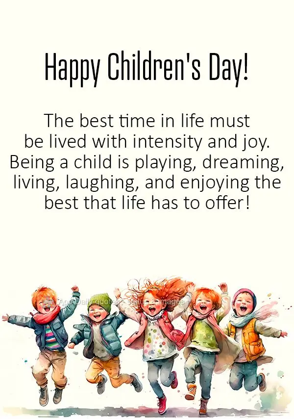 A melhor fase da vida tem que ser vivida com intensidade e alegria. Ser criança é brincar, sonhar, viver, rir e aproveitar o melhor que a vida tem para...