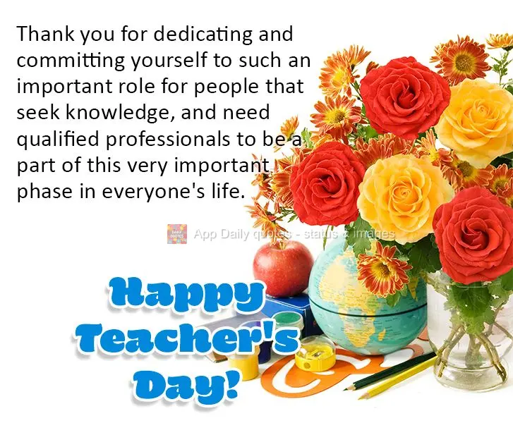 Obrigado por se dedicar e se comprometer à um cargo tão importante para as pessoas que buscam conhecimento, e necessitam de profissionais qualificados ...