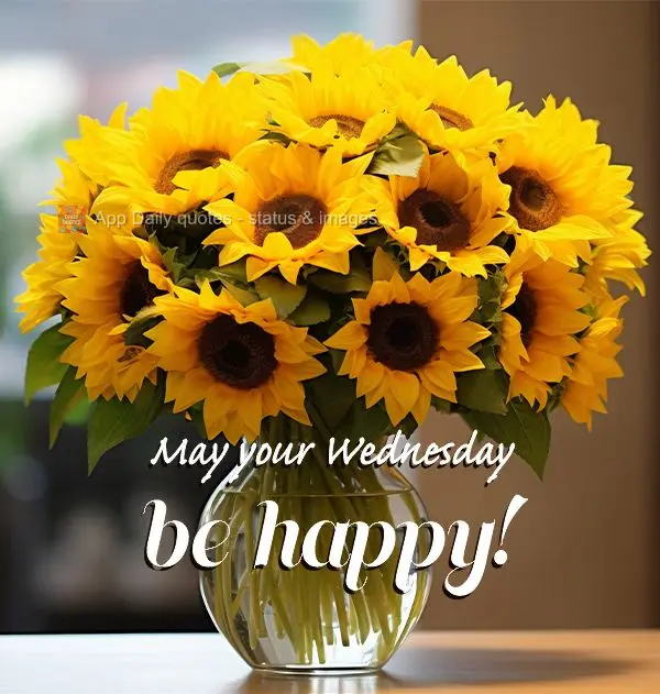 May your Wednesday be happy!