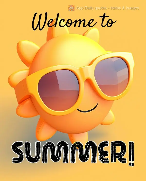 Bem-vindo ao Verão!