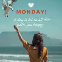 Dia de apostar tudo naquilo que te faz feliz! Segunda-feira!