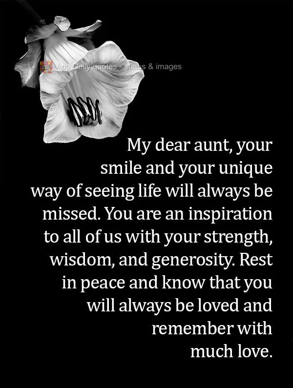 Minha querida tia, seu sorriso e seu jeito único de ver a vida deixarão saudades eternas. Você foi uma inspiração para todos nós com sua força, sa...