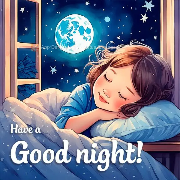 Tenha uma Boa noite!