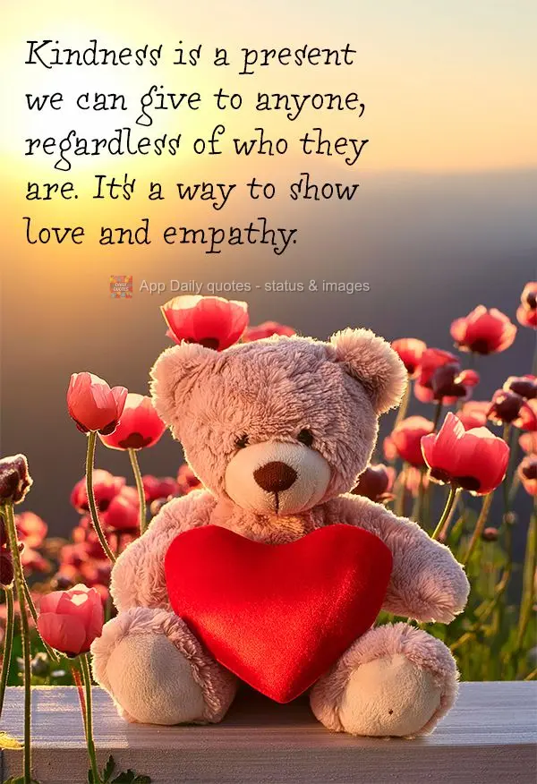 O carinho é um presente que podemos dar a qualquer pessoa, independentemente de quem seja. É uma forma de demonstrar amor e empatia.