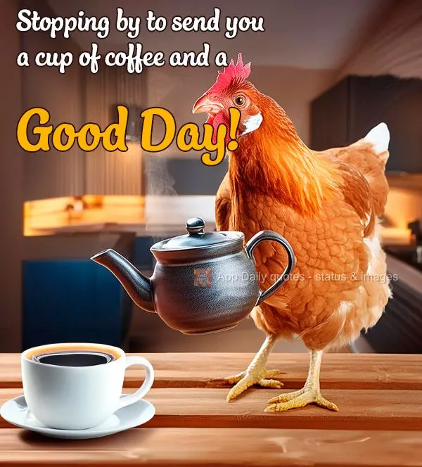 Passando aqui para deixar uma xícara de café e um Bom dia!