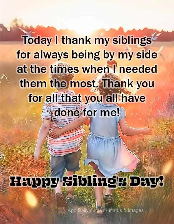 Hoje agradeço aos meus irmãos por estarem sempre ao meu lado nos momentos que eu mais precisei. Obrigado por tudo que vocês tem feito por mim!  Feliz ...