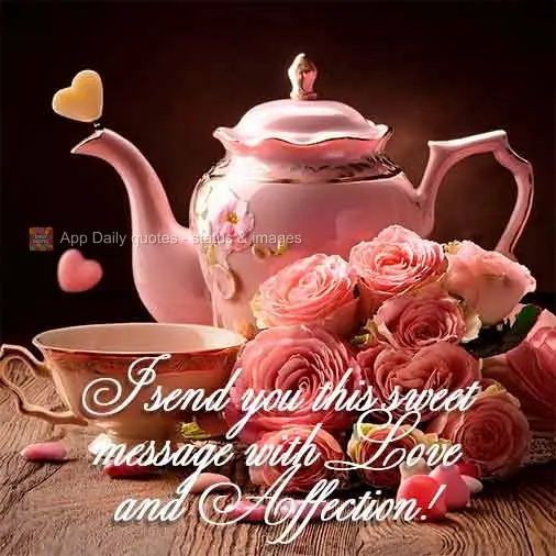 Com Amor e com Carinho lhe envio este mimo!