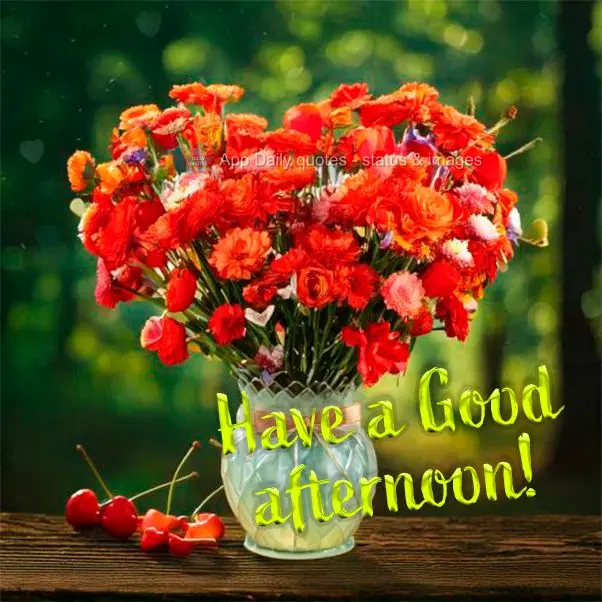 Have a Good afternoon!