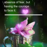A força não está na ausência de medo, mas sim na coragem de enfrentá-lo. Feliz Quinta-feira!