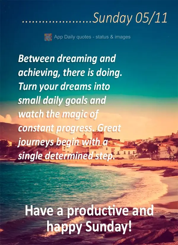 Entre sonhar e realizar existe o fazer. Transforme seus sonhos em pequenas metas diárias e observe a magia do progresso constante. As grandes jornadas c...