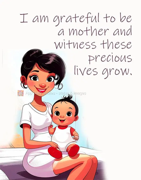 Agradeço por poder ser mãe e testemunhar o crescimento dessas vidas preciosas.