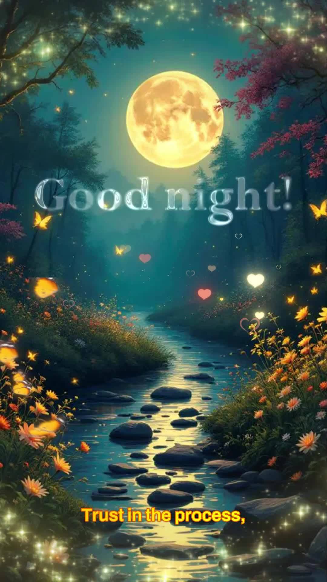 Respire fundo, sorria para a vida e vá em frente com coragem! Esta noite é sua para fazer dela uma obra-prima! Boa noite!