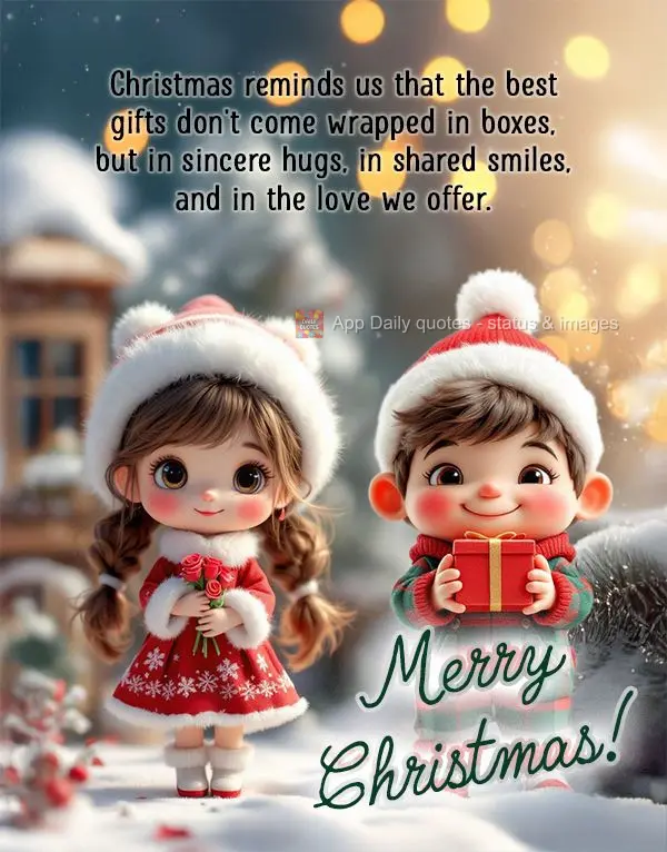 O Natal nos lembra que os melhores presentes não vêm em caixas embrulhadas, mas nos abraços sinceros, nos sorrisos compartilhados e no amor que oferec...