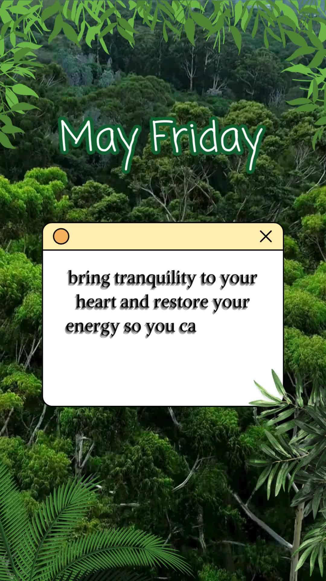 traga tranquilidade para o coração e renove suas energias para viver um fim de semana cheio de momentos especiais.
Que a sexta-feira