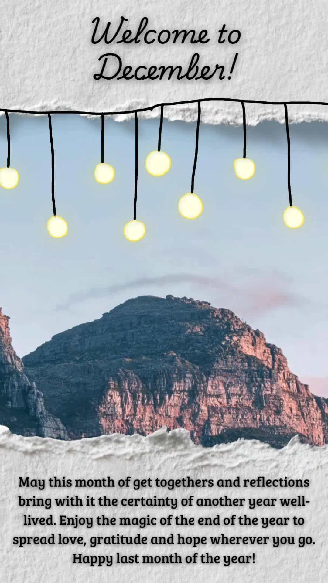 Seja bem-vindo
Dezembro!
Que este mês de confraternizações e reflexões traga consigo a certeza de um ciclo bem vivido. Aproveite a magia do final d...