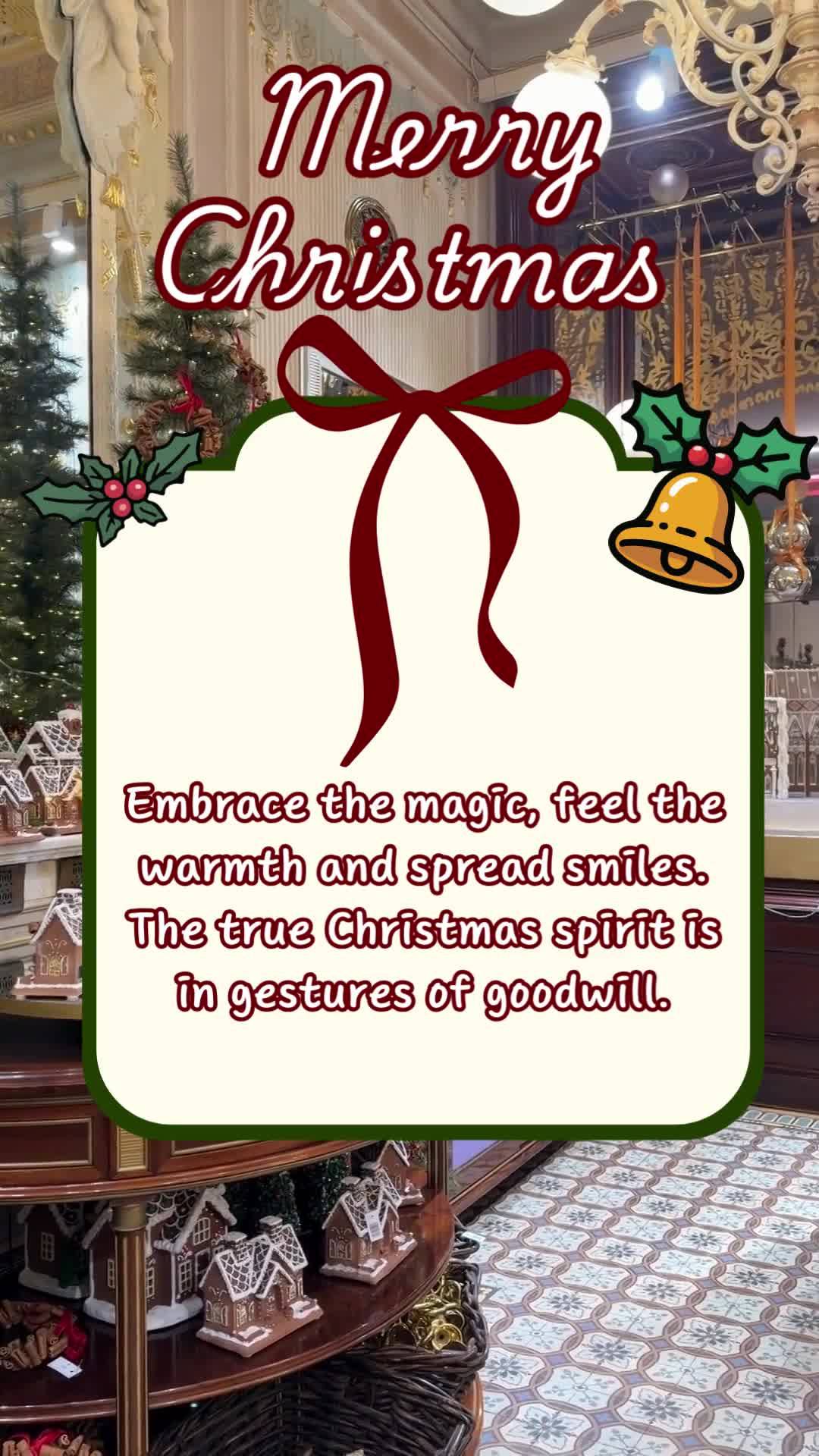 Abrace a magia, sinta o calor e espalhe sorrisos. 
O verdadeiro espírito natalino está em cada gesto de bondade.
Feliz Nartal